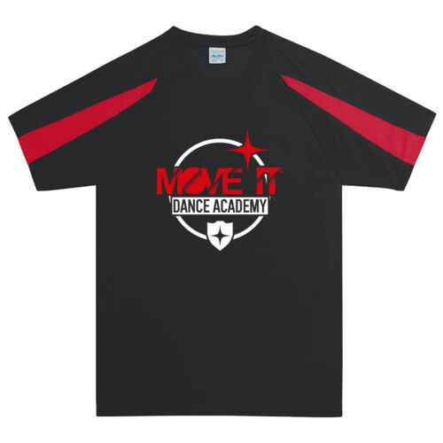 Adult Contrast Sports T-Shirt  Thumbnail