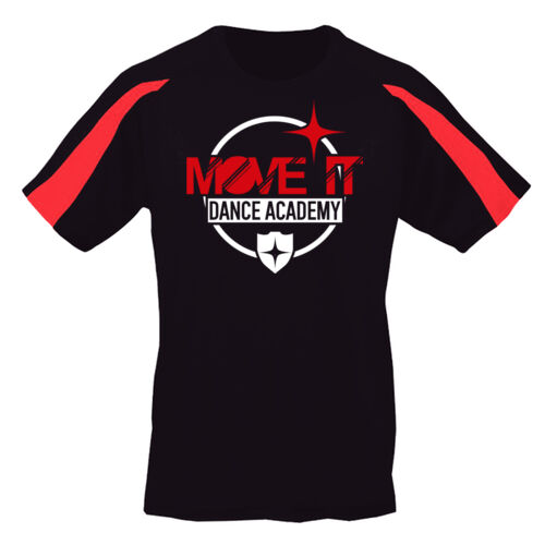 Kids Contrast Sports T-Shirt  Thumbnail