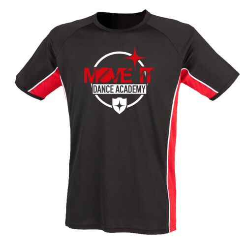 Kids Panelled Sports T-Shirt Thumbnail