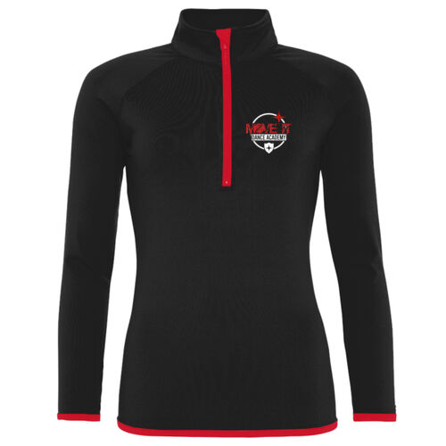 Ladies 1/4 Zip Top Thumbnail